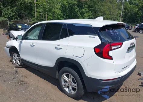 2024 GMC Terrain Awd Sle из США, поврежденный, VIN 3GKALTEGXRL374400